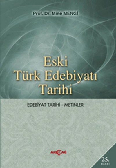 Eski Türk Edebiyatı Tarihi (Edebiyat Tarihi-Metinler) Eski Türk Edebiyatı Tarihi (Edebiyat Tarihi-Metinler)