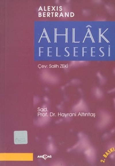 Ahlak Felsefesi Ahlak Felsefesi