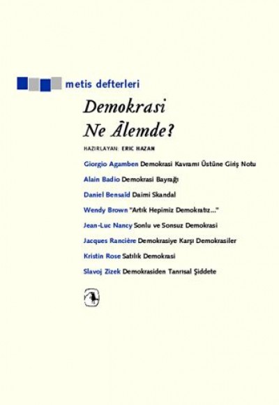 Demokrasi Ne Alemde? Demokrasi Ne Alemde?