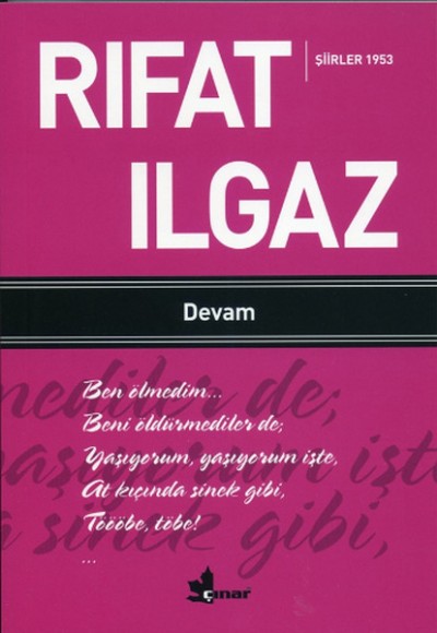 Devam Şiirler 1953 Devam Şiirler 1953
