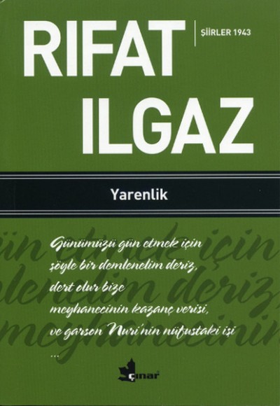 Yarenlik Şiirler 1943 Yarenlik Şiirler 1943
