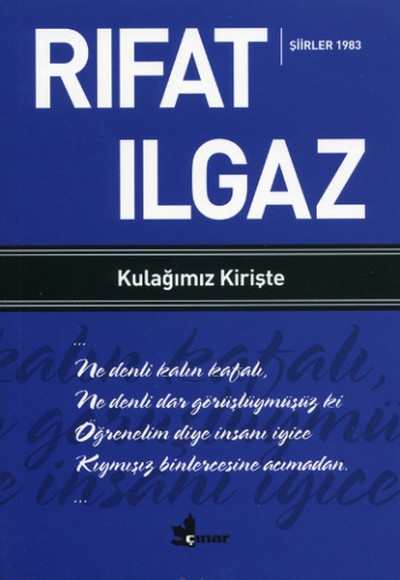 Kulağımız Kirişte Şiirler 1983 Kulağımız Kirişte Şiirler 1983