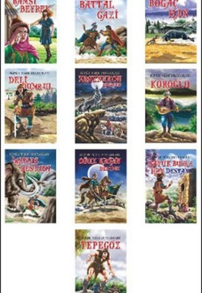 Büyük Türk Destanları (10 Kitap Takım) Büyük Türk Destanları (10 Kitap Takım)