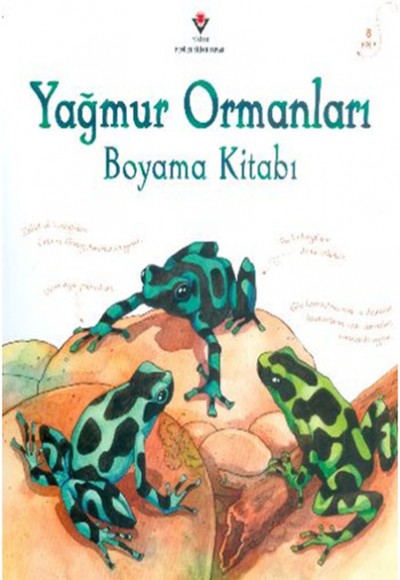 Yağmur Ormanları Boyama Kitabı Yağmur Ormanları Boyama Kitabı