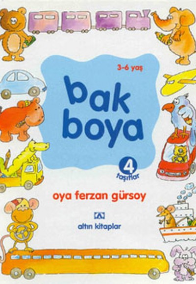 Bak Boya 4 Taşıtlar Bak Boya 4 Taşıtlar
