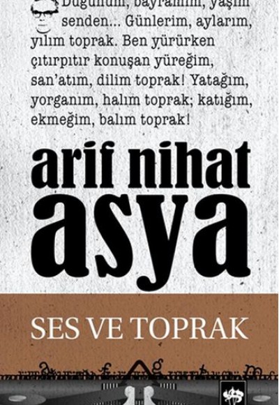 Ses ve Toprak Ses ve Toprak