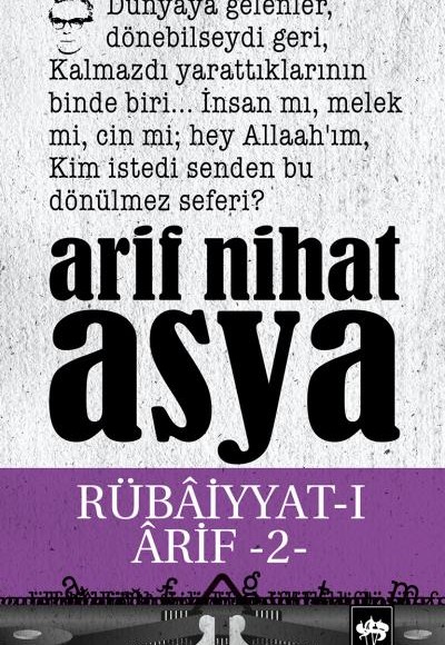 Rübaiyyat-ı Arif 2 Rübaiyyat-ı Arif 2
