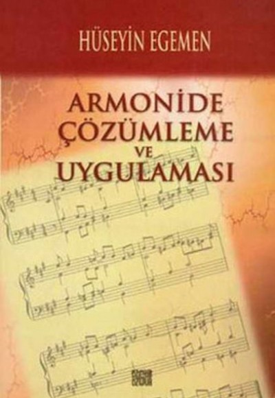 Armonide Çözümleme ve Uygulaması Armonide Çözümleme ve Uygulaması