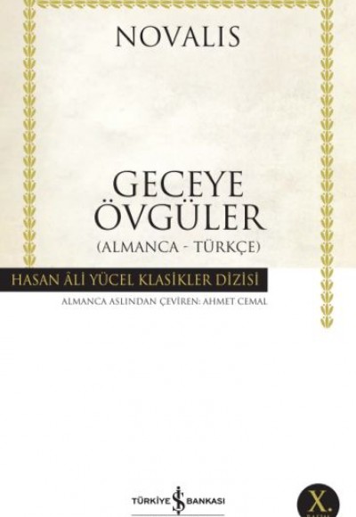 Geceye Övgüler - Hasan Ali Yücel Klasikleri Geceye Övgüler - Hasan Ali Yücel Klasikleri