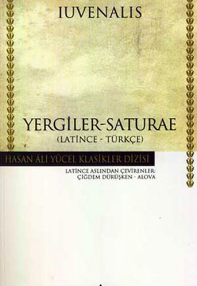 Yergiler - Hasan Ali Yücel Klasikleri Yergiler - Hasan Ali Yücel Klasikleri
