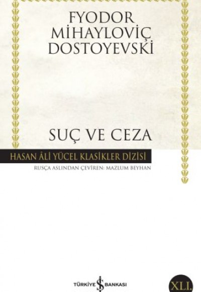 Suç ve Ceza - Hasan Ali Yücel Klasikleri Suç ve Ceza - Hasan Ali Yücel Klasikleri