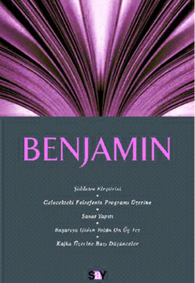 Benjamin / Fikir Mimarları Dizisi Benjamin / Fikir Mimarları Dizisi