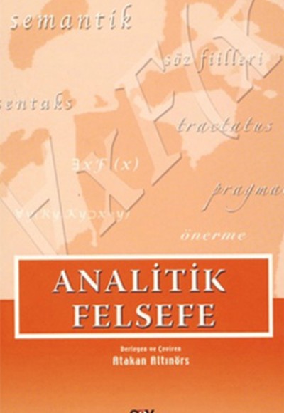 Analitik Felsefe Analitik Felsefe