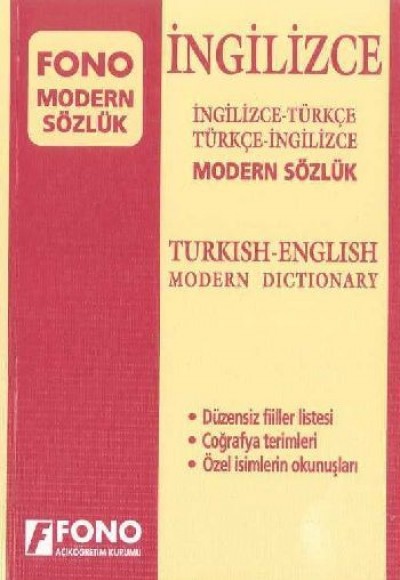 Modern İngilizce Türkçe Sözlük Modern İngilizce Türkçe Sözlük
