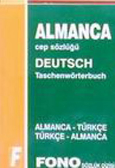 Almanca Cep Sözlüğü Almanca Cep Sözlüğü