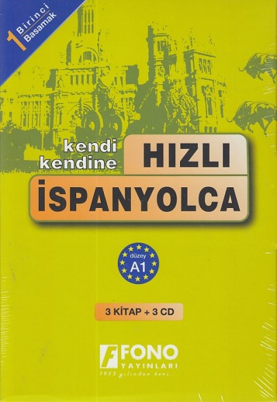 Hızlı İspanyolca 1. Basamak Seti (Kutulu) Hızlı İspanyolca 1. Basamak Seti (Kutulu)
