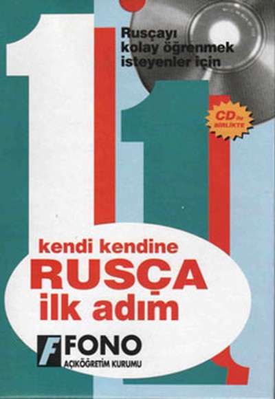 Kendi Kendine Rusça İlk Adım 1. Kitap CDli Kendi Kendine Rusça İlk Adım 1. Kitap CDli