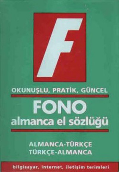 Fono Almanca El Sözlüğü Fono Almanca El Sözlüğü