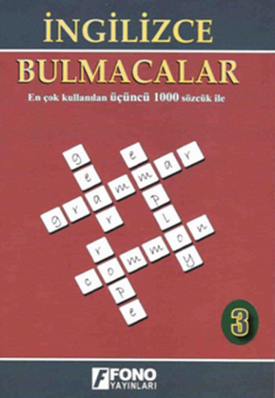 İngilizce Bulmacalar 3 İngilizce Bulmacalar 3