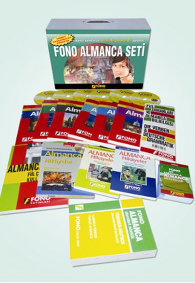 Fono Almanca Seti 15 Kitap 10 Cd Fono Almanca Seti 15 Kitap 10 Cd