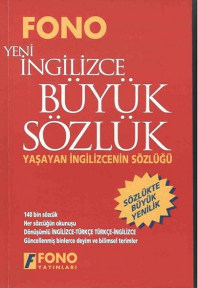 Yeni İngilizce Büyük Sözlük Yeni İngilizce Büyük Sözlük