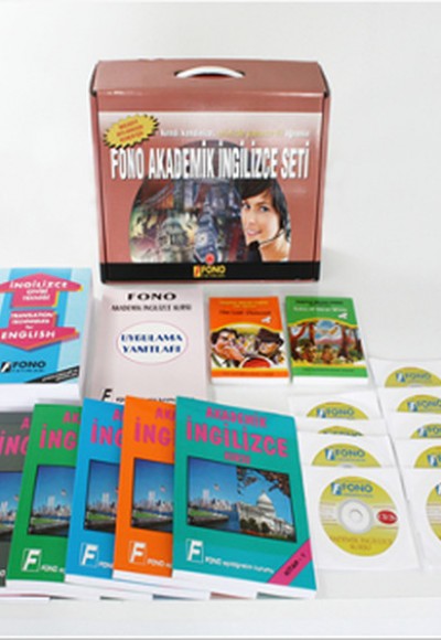 Fono Akademik İngilizce Seti 10 Kitap 9 Cd Fono Akademik İngilizce Seti 10 Kitap 9 Cd