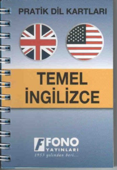Pratik Dil Kartı Temel İngilizce Sözcükler Pratik Dil Kartı Temel İngilizce Sözcükler