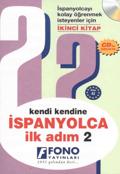 Kendi Kendine İspanyolca İlk Adım 2. Kitap CDli Kendi Kendine İspanyolca İlk Adım 2. Kitap CDli