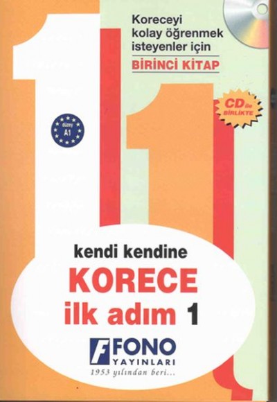 Kendi Kendine Korece İlk Adım 1. Kitap CDli Kendi Kendine Korece İlk Adım 1. Kitap CDli