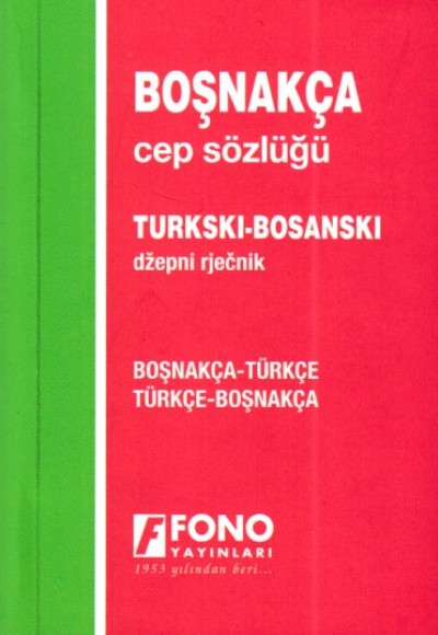 Boşnakça Cep Sözlüğü Boşnakça Türkçe Türkçe Boşnakça Boşnakça Cep Sözlüğü Boşnakça Türkçe Türkçe Boşnakça