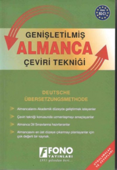 Genişletilmiş Almanca Çeviri Tekniği Genişletilmiş Almanca Çeviri Tekniği