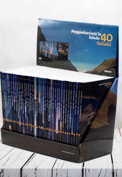 Peygamberimiz'in İzinde 40 Sahabi Seti - 40 Kitap Peygamberimiz'in İzinde 40 Sahabi Seti - 40 Kitap