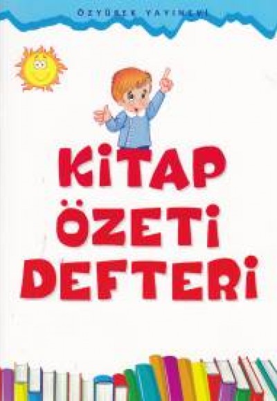 Kitap Özeti Defteri Kitap Özeti Defteri