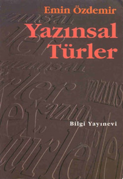 Yazınsal Türler Yazınsal Türler