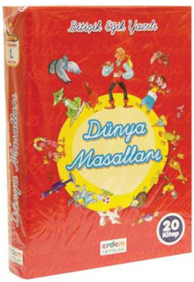 Bitişik Eğik Yazılı Dünya Masalları Dizisi (20 Kitap Takım) Bitişik Eğik Yazılı Dünya Masalları Dizisi (20 Kitap Takım)