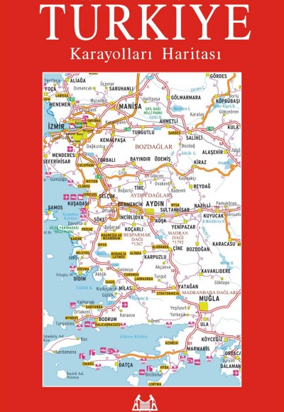 Turistik Türkiye Karayolları Haritası Turistik Türkiye Karayolları Haritası
