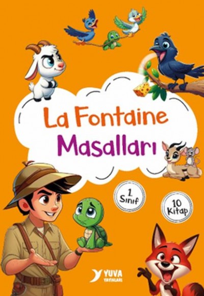 La Fontaine Masalları 1. Sınıf 10 Kitap La Fontaine Masalları 1. Sınıf 10 Kitap