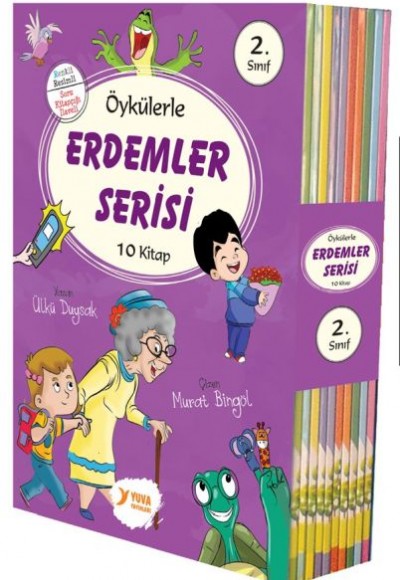 Öykülerle Erdemler Serisi 2. Sınıf 10 Kitap Öykülerle Erdemler Serisi 2. Sınıf 10 Kitap