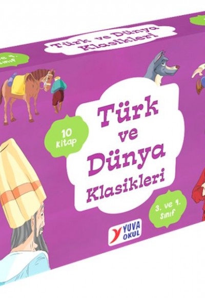 3. ve 4. Sınıflar için Türk ve Dünya Klasikleri (10 Kitap) 3. ve 4. Sınıflar için Türk ve Dünya Klasikleri (10 Kitap)