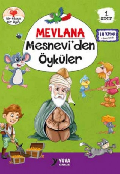 1. Sınıf Mevlana Mesneviden Öyküler (10 Kitaplık Set) 1. Sınıf Mevlana Mesneviden Öyküler (10 Kitaplık Set)