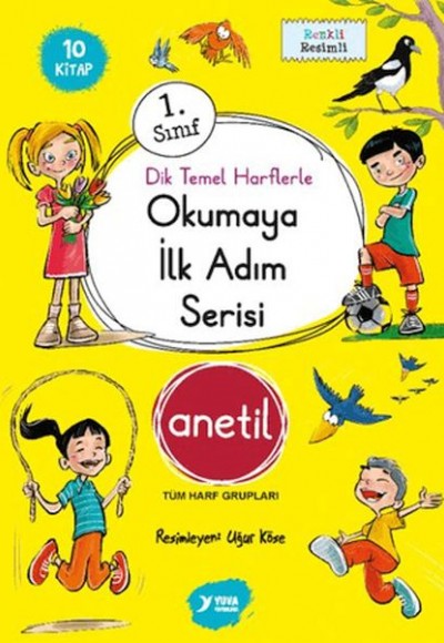 Okumaya İlk Adım Serisi Anetil Düz Yazı (10 Kitap) Okumaya İlk Adım Serisi Anetil Düz Yazı (10 Kitap)
