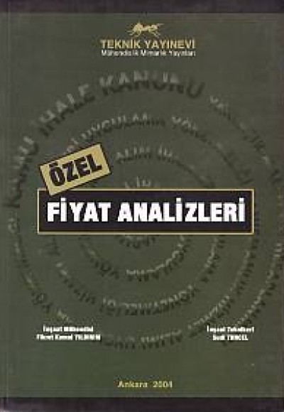 Özel Fiyat Analizleri Özel Fiyat Analizleri