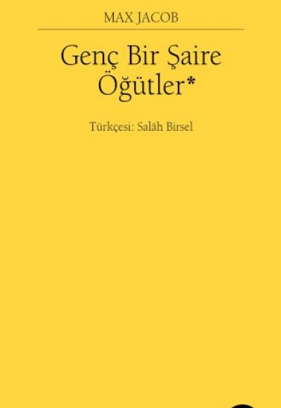 Genç Bir Şaire Öğütler Genç Bir Şaire Öğütler