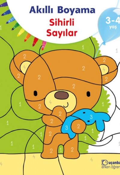 Akıllı Boyama Sihirli Sayılar 3-4 Yaş Akıllı Boyama Sihirli Sayılar 3-4 Yaş