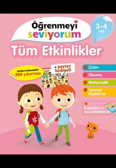 Öğrenmeyi Seviyorum - Tüm Etkinlikler 3-4 Yaş Öğrenmeyi Seviyorum - Tüm Etkinlikler 3-4 Yaş