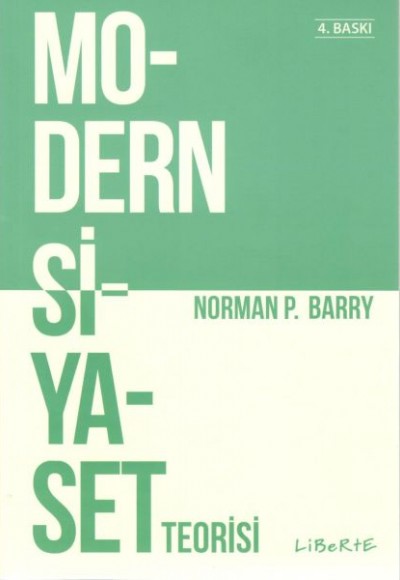 Modern Siyaset Teorisi Modern Siyaset Teorisi