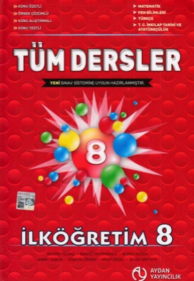 Aydan Tüm Dersler 8 (Yeni) Aydan Tüm Dersler 8 (Yeni)