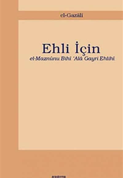 Ehli İçin Ehli İçin