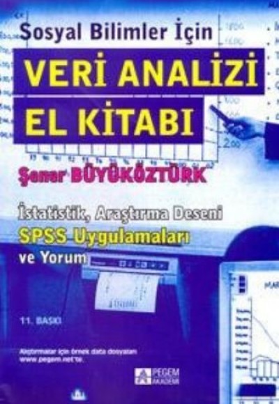 Sosyal Bilimler İçin Veri Analizi El Kitabı Sosyal Bilimler İçin Veri Analizi El Kitabı