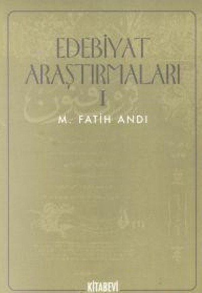 Edebiyat Araştırmaları 1 Edebiyat Araştırmaları 1